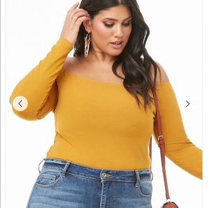 Forever 21 Off the Shoulder Top
